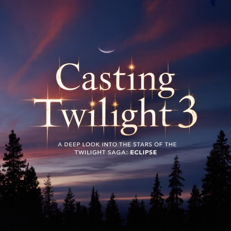 Casting Twilight 3: A Deep Look Into the Stars of The Twilight Saga: Eclipse Casting Twilight 3