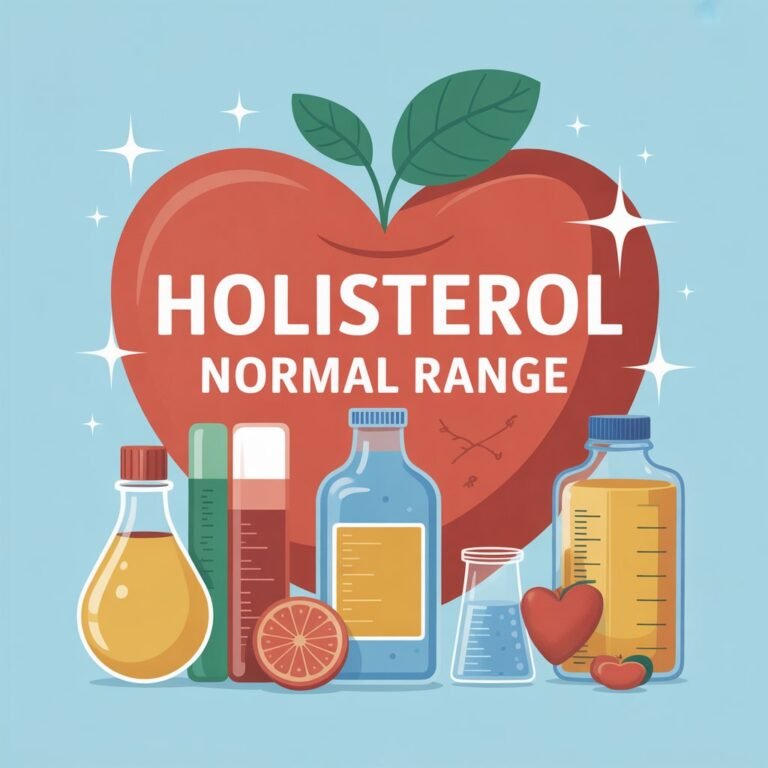 Holisterol Normal Range: A Complete Guide to Understanding Healthy Cholesterol Levels Holisterol Normal Range
