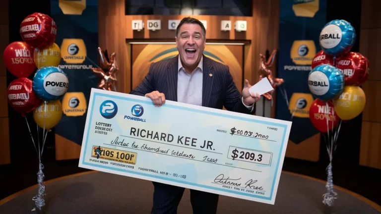 Richard Kee Jr. Claimed His $209.3 Million Powerball Jackpot